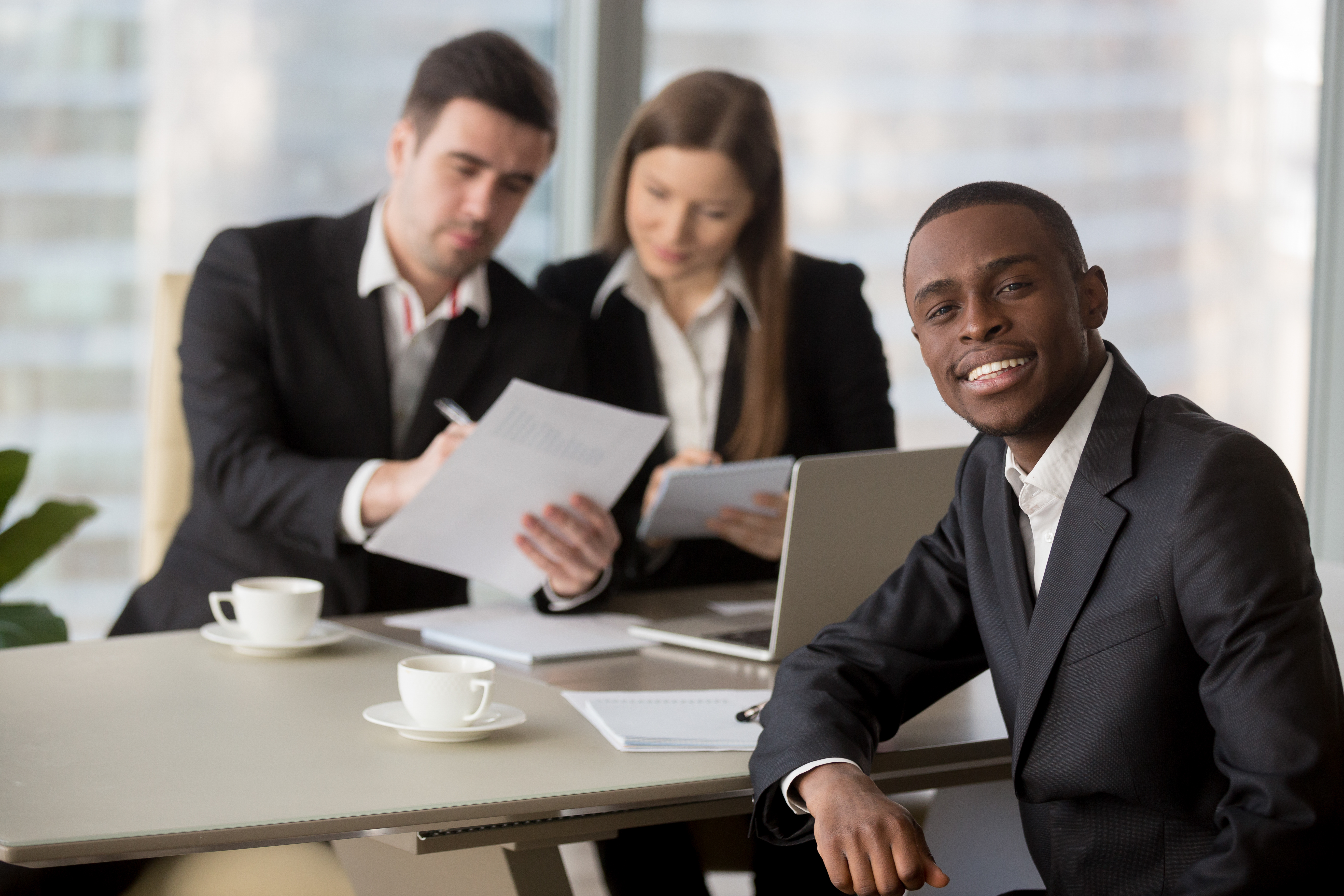 Professional recruitment interview